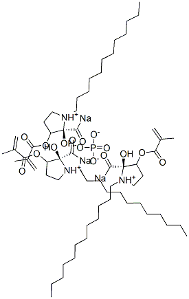 Phosphoric acid dodecyl 2-hydroxy-3-methacryloyloxypropyl(sodium) salt CAS#: 105751-30-2