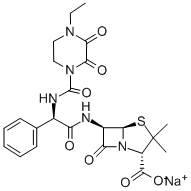 Sale di sodio piperacillina N. CAS: 59703-84-3