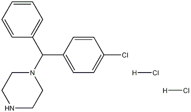 Piperazine, 1-(p-chloro-alpha-phenylbenzyl)-, dihydrochloride CAS#: 1031-92-1