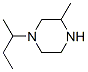 Piperazine, 3-methyl-1-(1-methylpropyl)- (9CI) CAS#: 26864-89-1