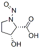 Proline, 3-hydroxy-1-nitroso-, cis- (8CI) CAS#: 2443-29-0