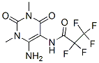 Propanamide, N-(6-amino-1,2,3,4-tetrahydro-1,3-dimethyl-2,4-dioxo-5-pyrimidinyl)-2,2,3,3,3-pentafluoro- CAS#: 288391-11-7