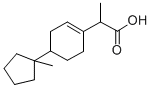Propanoic acid, 2-(4-(1-methylcyclopentyl)-1-cyclohexen-1-yl)- CAS#: 28673-63-4