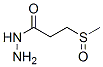 Propanoic acid, 3-(methylsulfinyl)-, hydrazide CAS#: 251454-99-6