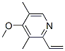 Pyridine, 2-ethenyl-4-methoxy-3,5-dimethyl- (9CI) CAS#: 212778-97-7