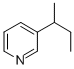 Pyridine, 3-(1-methylpropyl)- CAS#: 25224-14-0