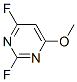 Pyrimidine, 2,4-difluoro-6-methoxy- (8CI,9CI) CAS#: 27078-76-8
