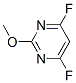 Pyrimidine, 4,6-difluoro-2-methoxy- (8CI,9CI) CAS#: 27078-75-7