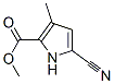Pyrrole-2-carboxylic acid, 5-cyano-3-methyl-, methyl ester (8CI) CAS#: 21636-02-2