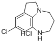Pyrrolo(1,2,3-ef)(1,5)benzodiazepine, 1,2,3,4,6,7-hexahydro-9-chloro-2 -phenyl-, monohydrochloride CAS#: 28740-99-0