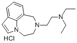 Pyrrolo(3,2,1-jk)(1,4)benzodiazepine, 2-(2-(diethylamino)ethyl)-1,2,3, 4-tetrahydro-, dihydrochloride CAS#: 28740-95-6