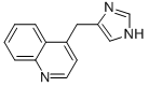 Quinoline, 4-(1H-imidazol-4-ylmethyl)- (9CI) CAS#: 214700-58-0