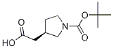 (R)-1-Boc-3-pyrrolidineacetic acid CAS#: 264903-86-8