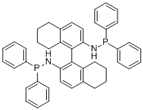 (R)-(+)-2,2'-BIS(N-DIPHENYLPHOSPHINOAMINO)-5,5',6,6',7,7',8,8'-OCTAHYDRO-1,1'-BINAPHTHYL CAS#: 208248-67-3