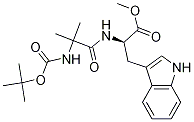 (R)-Methyl 2-(2-((tert-butoxycarbonyl)aMino)-2-MethylpropanaMido)-3-(1H-indol-3-yl)propanoate CAS#: 210481-85-9