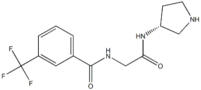 (R)-N-(2-oxo-2-(pyrrolidin-3-ylaMino)-ethyl)-3-(trifluoroMethyl)benzaMide CAS#: 226249-16-7