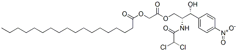 [R-(R*,R*)]-2-[2-[(dichloroacetyl)amino]-3-hydroxy-3-(4-nitrophenyl)propoxy]-2-oxoethyl stearate CAS#: 24292-47-5