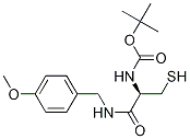 (R)-tert-butyl 3-Mercapto-1-(4-MethoxybenzylaMino)-1-oxopropan-2-ylcarbaMate CAS#: 219626-96-7
