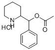 (R*,R*)-(-)-2-(alpha-acetoxybenzyl)piperidinium chloride CAS#: 23257-56-9