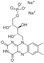 Riboflavin 5'-(dihydrogen phosphate), sodium salt CAS#: 22251-85-0