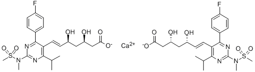 Rosuvastatin calcium CAS#: 147098-20-2