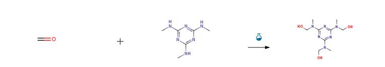 Route of Synthesis (ROS) of N,N',N''-trimethyl-1,3,5-triazine-2,4,6-triamine CAS# 2827-46-5