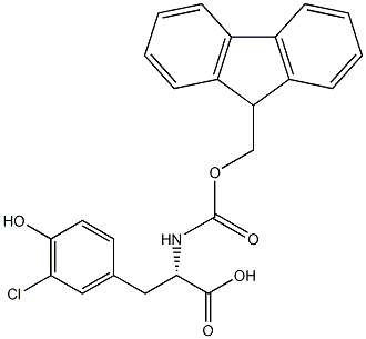 (S)-2-(((9H-fluoren-9-yl)methoxy)carbonylamino)-3-(3-chloro-4-hydroxyphenyl)propanoic acid CAS#: 478183-58-3