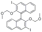 S-3,3'-diiodo-2,2'-bis(MethoxyMethoxy)1,1'-Binaphthalene CAS#: 219583-87-6