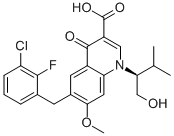 (S)-6-(3-CHLORO-2-FLUOROBENZYL)-1-(1-HYDROXY-3-METHYLBUTAN-2-YL)-7-METHOXY-4-OXO-1,4-DIHYDROQUINOLINE-3-CARBOXYLIC ACID CAS#: 697761-98-1