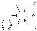 S-Triazine-2,4,6(1H,3H,5H)-trione, 1-benzyl-3,5-diallyl-, CAS#: 27694-82-2