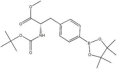 (S)-methyl 2-(tert-butoxycarbonylamino)-3-(4-(4,4,5,5-tetramethyl-1,3,2-dioxaborolan-2-yl)phenyl)propanoate CAS#: 220587-29-1