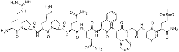 (SAR9,MET(O2)11)-SUBSTANCE P CAS#: 110880-55-2