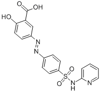 Salicylazosulfapyridin CAS-Nr .: 599-79-1