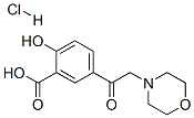 Salicylic acid, 5-(morpholinoacetyl)-, hydrochloride CAS#: 22731-61-9