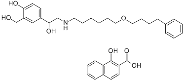 Xinafoato de salmeterol Nº CAS: 94749-08-3