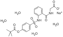 Sivelestat sodium CAS#: 201677-61-4