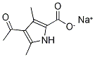 Sodium 4-acetyl-3,5-dimethyl-1H-pyrrole-2-carboxylate CAS#: 2386-29-0