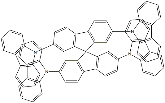 Spiro-CBP , 2,2',7,7'-Tetrakis(carbazol-9-yl)-9,9'-spiro-biflu CAS#: 214078-86-1