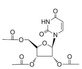 Structure-of-235-Tri-O-acetyluridine-CAS-4105-38-8