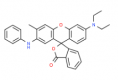 Structure of 7-Anilino-3-diethylamino-6-methyl fluoran CAS# 29512-49-0