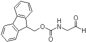 Structure of 9H-fluoren-9-yl)methyl 2-oxoethylcarbamate CAS 156939-62-7