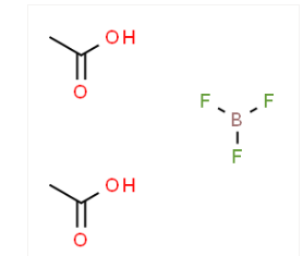 Structure of Boron Trifluoride-Acetic Acid Complex CAS 373-61-5