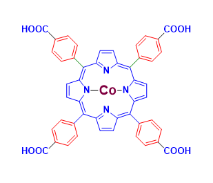 Structure of COBALT TPP CAS# 14172-90-8