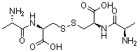 Structure of L-Alanyl-L-Cystine CAS 115888-13-6