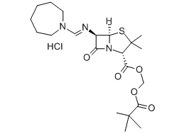 Structure of Pivmecillinam hydrochloride CAS# 32887-03-9