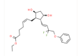 Structure of Tafluprost ethyl ester CAS 209860-89-9