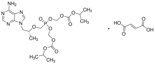 Estrutura do fumarato de tenofovir disoproxil CAS 202138-50-9