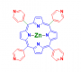 Structure of Zinc(II) meso-tetra(4-pyridyl)porphine CAS 31183-11-6