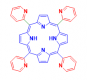 Structure of meso-Tetra (2-pyridyl) porphine CAS# 40904-90-3