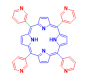 Structure of meso-Tetra-3'-pyridylporphyrin CAS# 40882-83-5